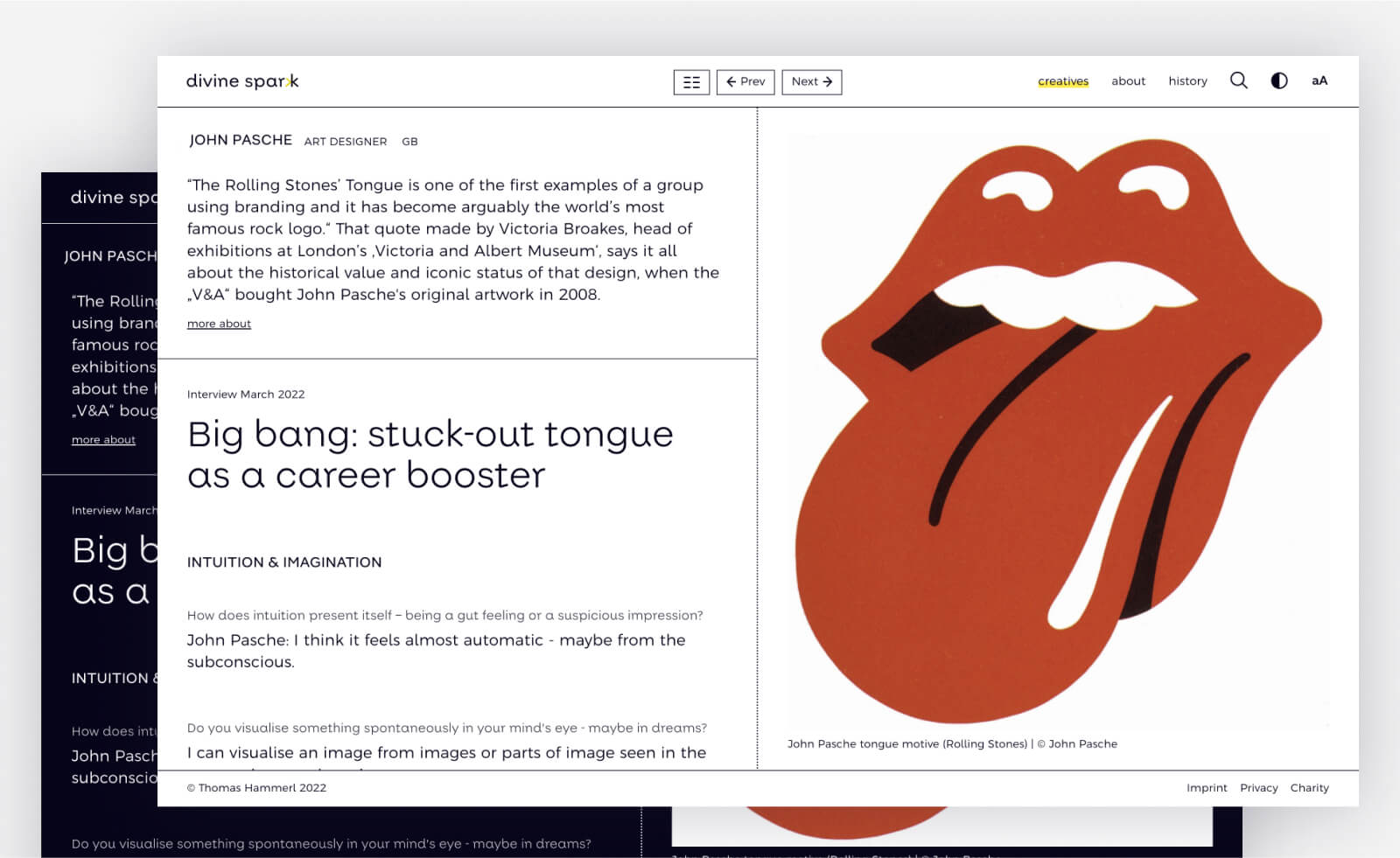 Screendesign im Dark- und Light mode