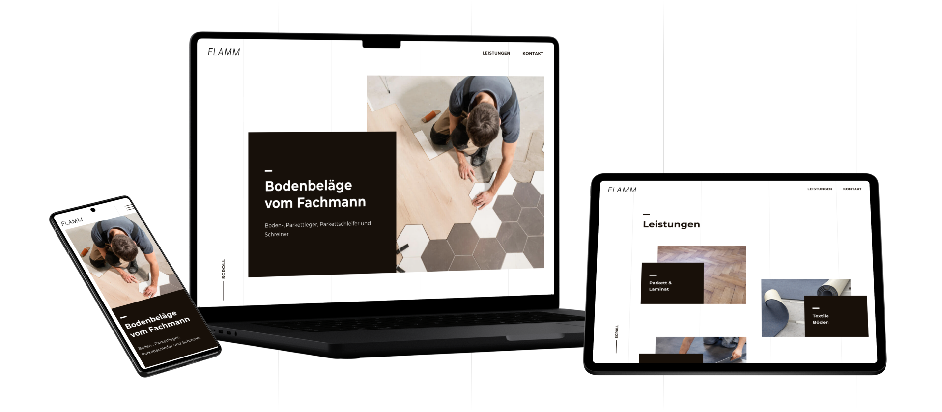 Responsive Webdesign, Mobile, Desktop, Tablet Devices
