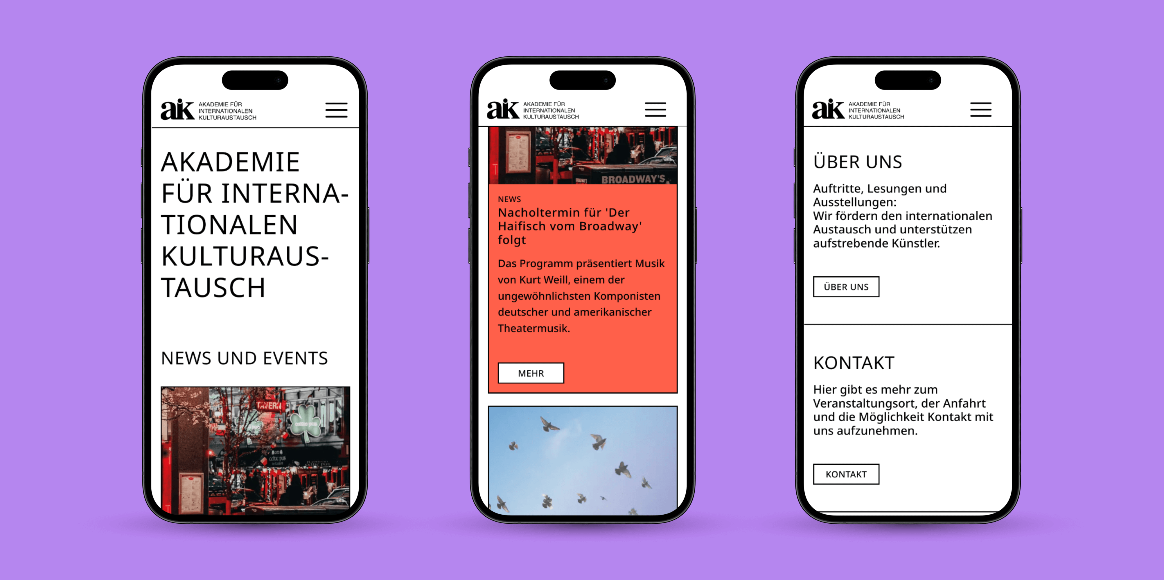 Mobile Screendesigns